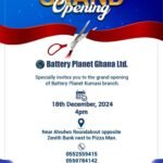 Battery Planet _Kumasi Branch Opening