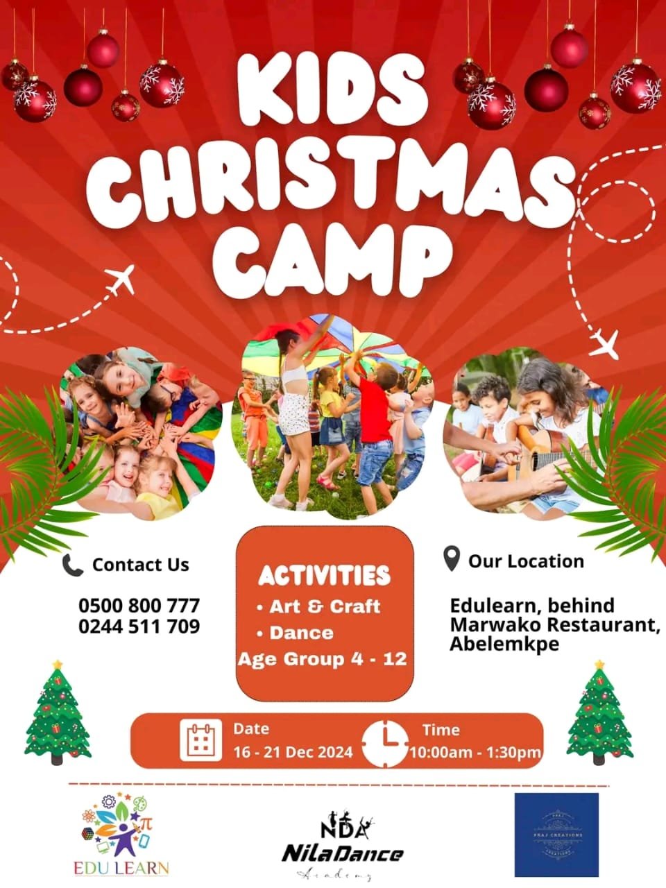 Kids Christmas Camp_Nila Dance