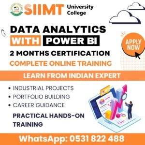 Data Analytics by SIIMT