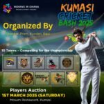 Kumasi Cricket Bash League 2025