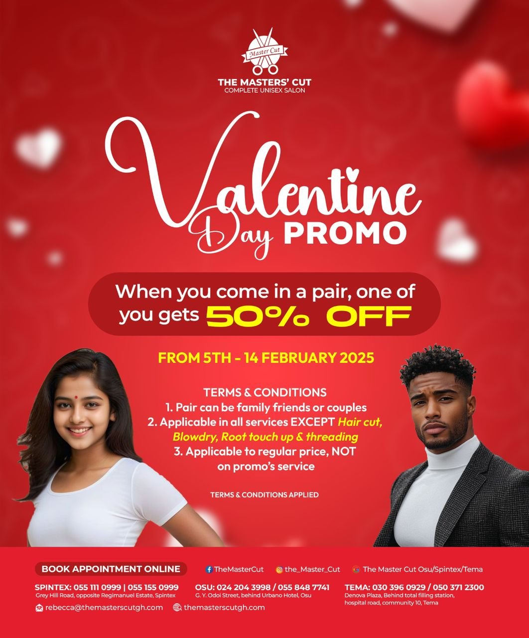 Masters Cut - Valentine Day Promo