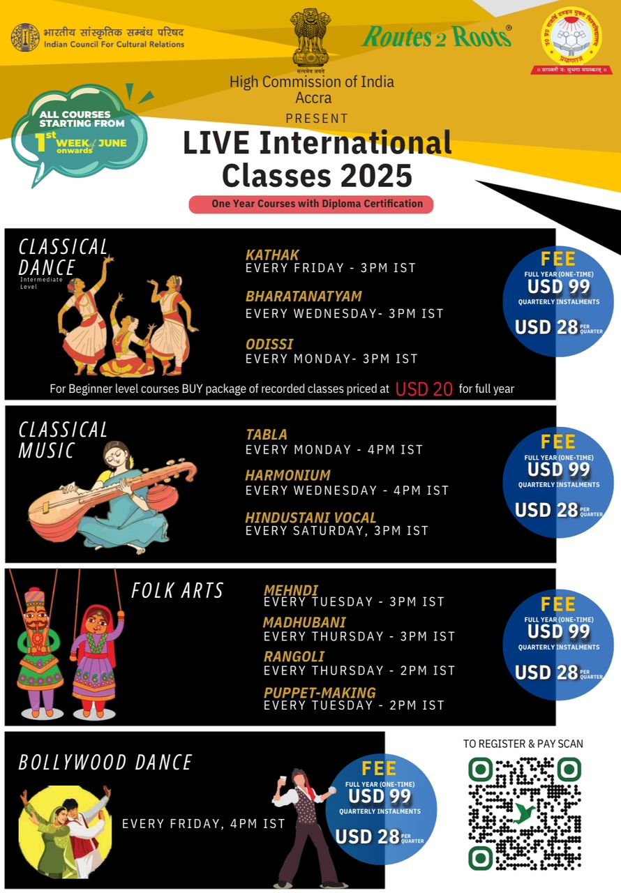 LIVE International Classes 2025