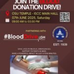 Join The Blood Donation Drive