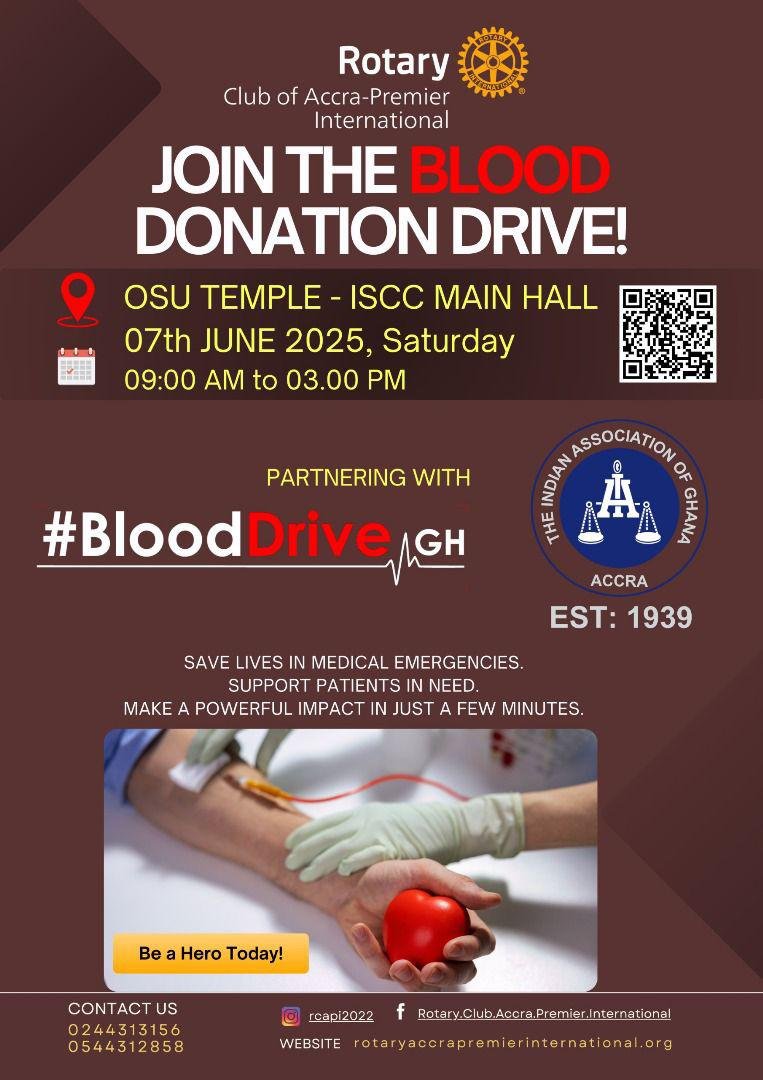 Join The Blood Donation Drive
