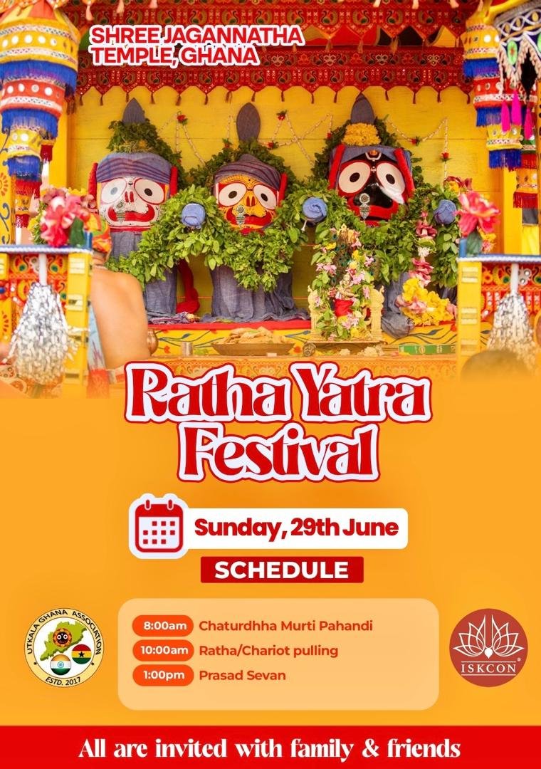 Ratha Yatra Festival 2025