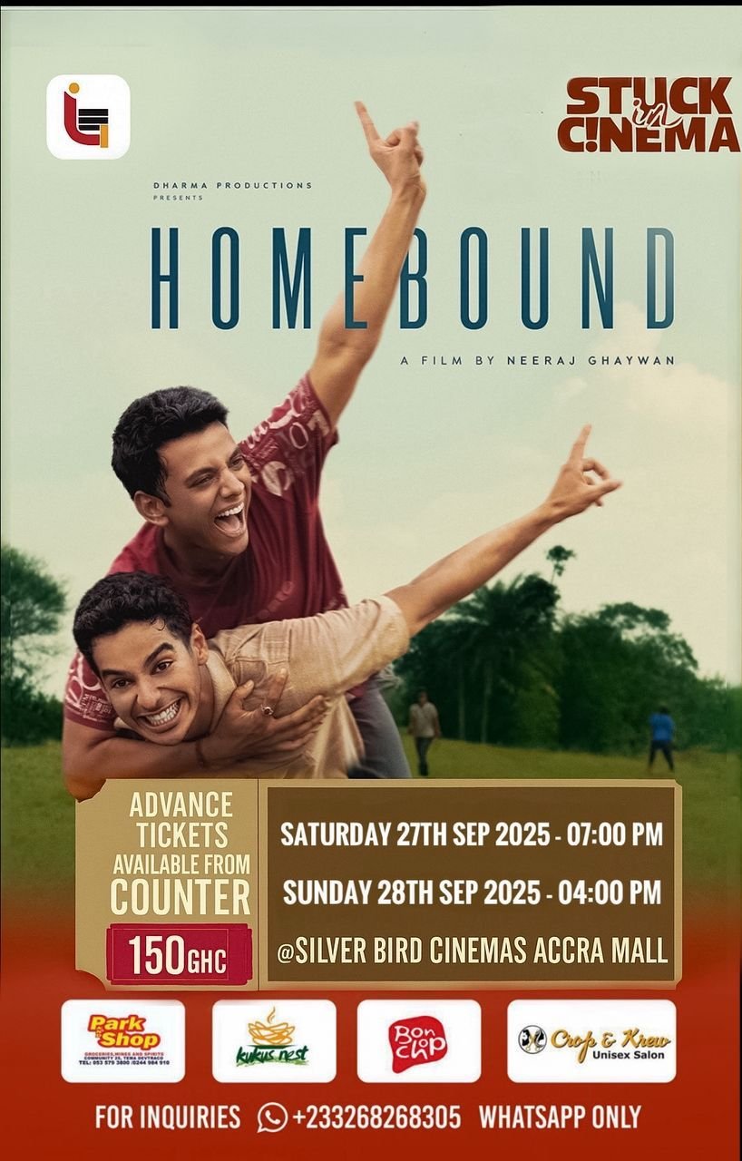 🎥 Homebound at Silverbird Cinemas! 181 Homebound