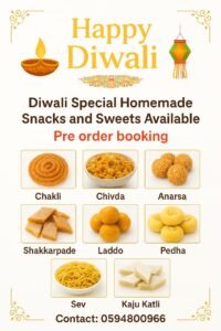 Homemade Diwali Snacks and Sweets