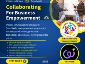 Indians in Ghana Announces Strategic Partnership with SmartWebi to Empower Community Businesses 123 IIG Collaboration with SmartWebi