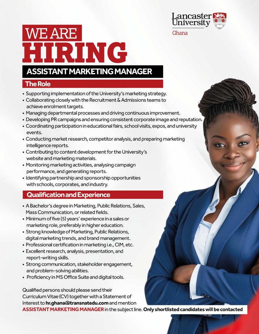 Assistant Marketing Manager