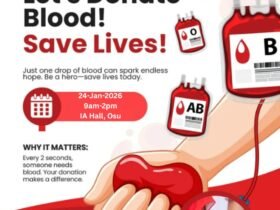 🩸 Blood Donation Camp 2026 – Donate Blood, Save Lives in Accra ❤️ 120 Blood Donation Camp