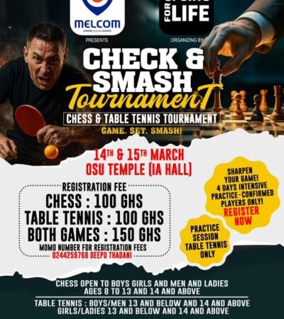 Check and Smash Tournament