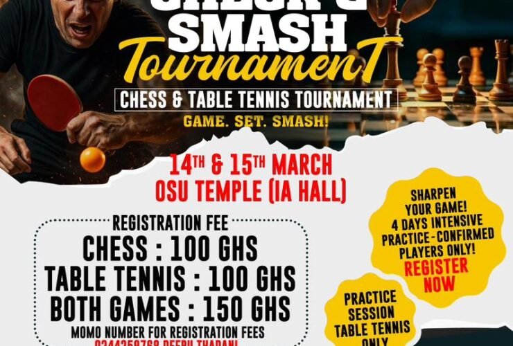♟️🏓 Check and Smash Tournament 2026 183 Check and Smash Tournament