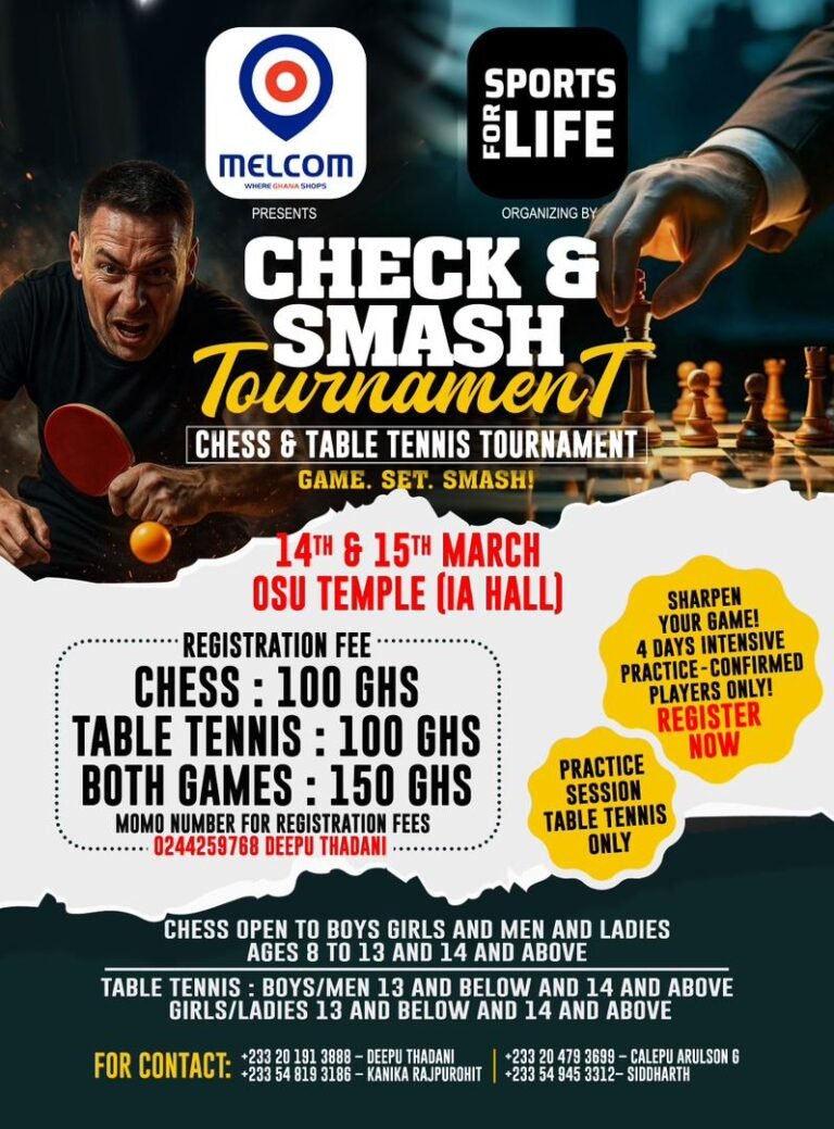 Check and Smash Tournament