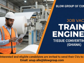 Trainee Engineers ā Tissue Converting Line 186 Trainee Engineer