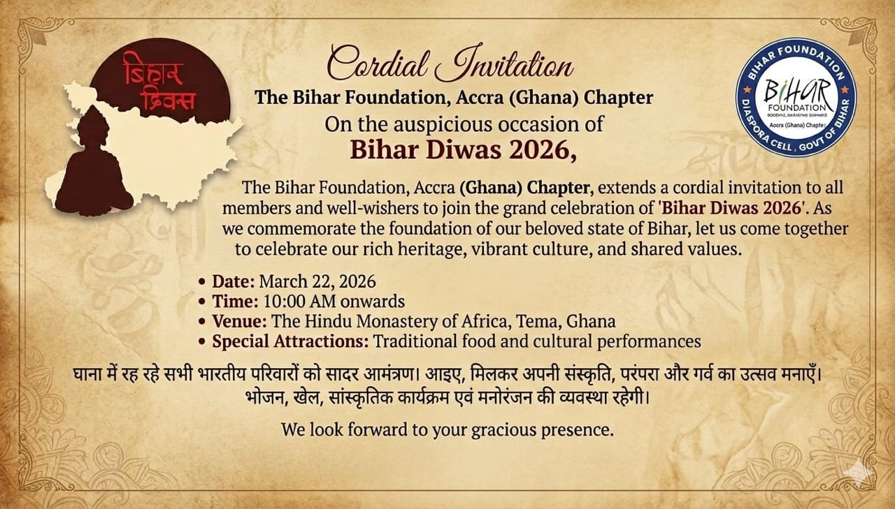 Bihar Diwas 2026 Celebration – Accra, Ghana 181 Bihar Diwas