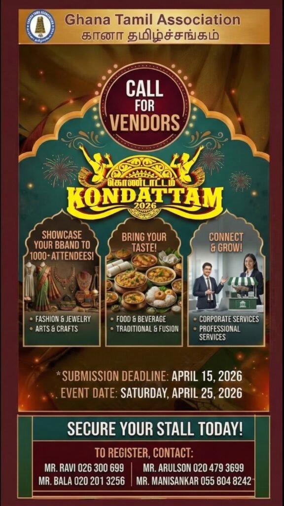 Kondattam2 Indians In Ghana