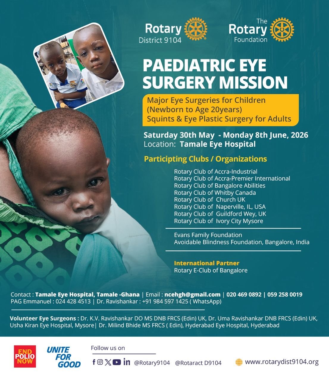 Paediatric Eye Surgery